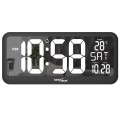 GREENBLUE ZEGAR ŚCIENNY LCD Z CZUJNIKIEM TEMPERATURY GB214 - 2346733