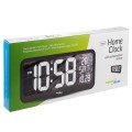 GREENBLUE ZEGAR ŚCIENNY LCD Z CZUJNIKIEM TEMPERATURY GB214 - 2346732