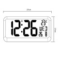 GREENBLUE ZEGAR ŚCIENNY LCD Z CZUJNIKIEM TEMPERATURY GB214 - 2346724