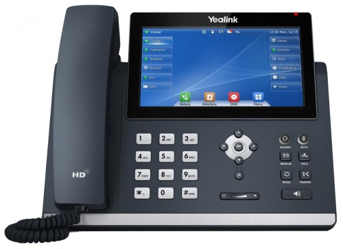Yealink SIP-T48U telefon VoIP Szary LED Wi-Fi - 2347119