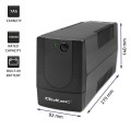 QOLTEC ZASILACZ AWARYJNY UPS LINE INTERACTIVE | MONOLITH | 1000VA | 600W - 1761428