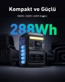 Przenośna stacja zasilania Anker Solix C300X 288Wh 300W - 2265416