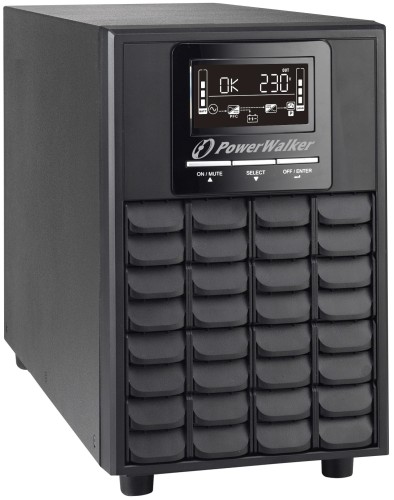 PowerWalker VFI 1500 CG PF1 Podwójnej konwersji (online) 1,5 kVA 1500 W 4 x gniazdo sieciowe - 2347843