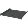 Półka do szafy 19" Intellinet 400mm 1U perforowana, czarna - 2345128