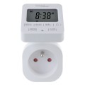 Włącznik czasowy - timer cyfrowy GreenBlue, max. obciążenie 16A, IP20, GB605 E - 2346656