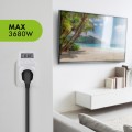 Włącznik czasowy - timer cyfrowy GreenBlue, max. obciążenie 16A, IP20, GB605 E - 2346648