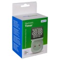 Włącznik czasowy - timer cyfrowy GreenBlue, max. obciążenie 16A, IP20, GB610 E - 2346645