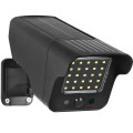 Atrapa kamery Maclean SOL1803S, solarna, migająca dioda, czujnik ruchu, oświetlenie LED, naklejka gratis - 2338365