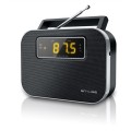 Muse M-081R Funkcja alarmu 2-pasmowe radio przenośne PLL Czarny - 1920428