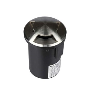 Oprawa gruntowa V-TAC VT-7978-3 3-stronna 5W IP67 MR16/GU5.3 (SKU 8566) Czarny