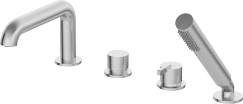 Bateria wannowa 4-otworowa z zestawem prysznicowym BQS_F14M 5907650818496 - 2329084
