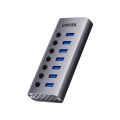 UNITEK HUB USB-A 3.0 7W1, 5GBPS Z PRZEŁĄCZNIKIEM - 2343378