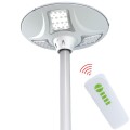 POWERNEED SOLARNA LAMPA ULICZNA UFO 2000LM, LED X48, PANEL SOLARNY 18.5W, CZUJNIK RUCHU I ZMIERZCHOWY, PILOT, SREBRNA, SLL12 - 2160630