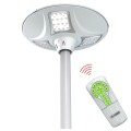 POWERNEED SOLARNA LAMPA ULICZNA UFO 2000LM, LED X48, PANEL SOLARNY 18.5W, CZUJNIK RUCHU I ZMIERZCHOWY, PILOT, SREBRNA, SLL12 - 927139