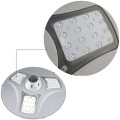 POWERNEED SOLARNA LAMPA ULICZNA UFO 2000LM, LED X48, PANEL SOLARNY 18.5W, CZUJNIK RUCHU I ZMIERZCHOWY, PILOT, SREBRNA, SLL12 - 2214945