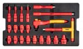 Skrzynia serwisowa elektryka Neo Tools 52 sztuki w 22" mocnej skrzyni - 1737695