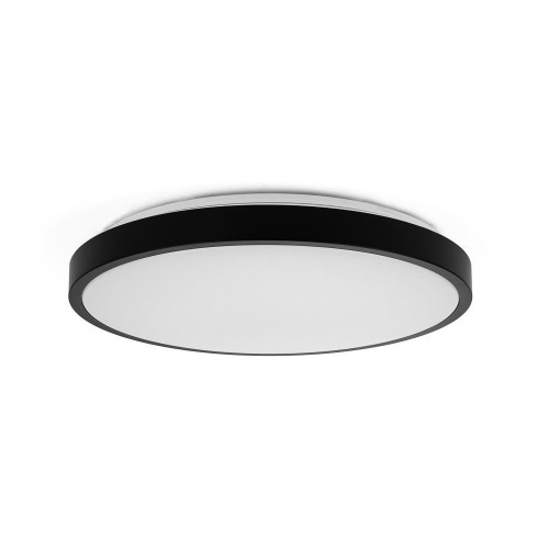 Plafon V-TAC 18W LED Okrągły 30cm Natynkowy Pilot Czujnik Ruchu IP44 Czarny VT-8618S 4000K 1830lm - 2160898