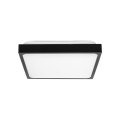Plafon V-TAC 30W LED Kwadrat IP44 42x42cm Czarny VT-8630B-SQ 6500K 3000lm - 2094248