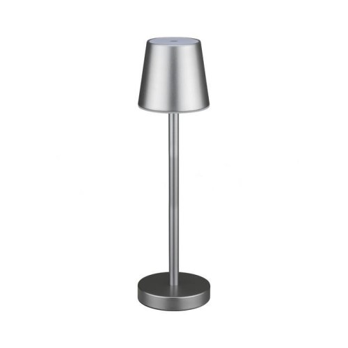 Lampka Biurkowa Nocna V-TAC 3W LED Ładowanie Ściemnianie Szara VT-7703 4000K 70lm - 2093925