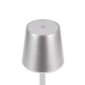Lampka Biurkowa Nocna V-TAC 3W LED Ładowanie Ściemnianie Szara VT-7703 4000K 70lm - 2093926