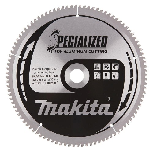 MAKITA PIŁA TARCZOWA  305x30x100z SPECJALIZED ALUMINIUM - 1950051