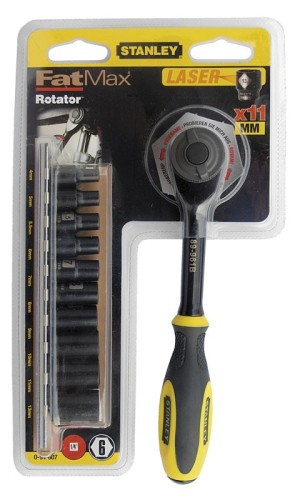 zestaw fm 11szt. 1/4" black chrome + grzechotka - 1920051