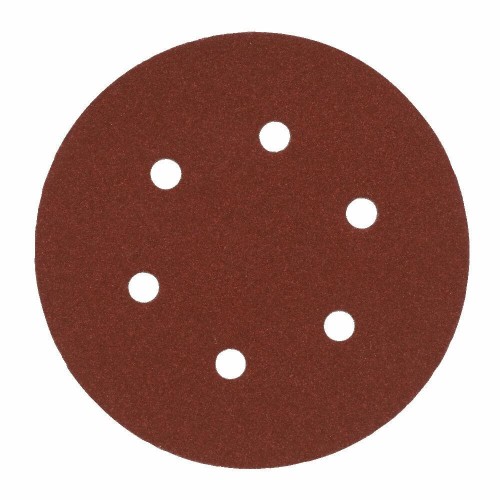 MILWAUKEE KRĄŻEK ŚCIERNY 150mm 6 OTWORÓW P80 /50 szt. - 2152447