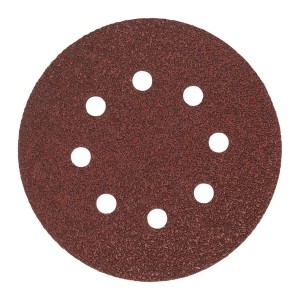 MILWAUKEE KRĄŻEK ŚCIERNY 125mm 8 OTWORÓW P240 /50 szt.