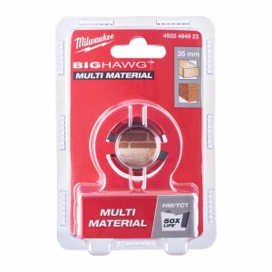 MILWAUKEE OTWORNICA BIG HAWG  35mm MULTI MATERIAL