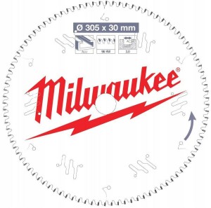 MILWAUKEE PIŁA TARCZOWA 305x30x3,0x96z ALU