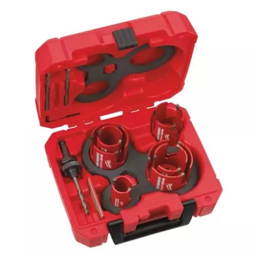 MILWAUKEE ZESTAW OTWORNIC 10szt. BIG HAWG - 2214423