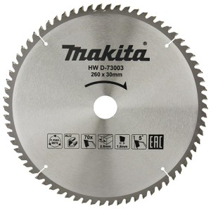 MAKITA PIŁA TARCZOWA  260x30x 70z ECONOM DO ALUMINIUM