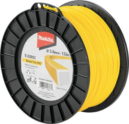 MAKITA ŻYŁKA NYLONOWA KWADRAT "PRO" 3,0mm/132mb - 2333103