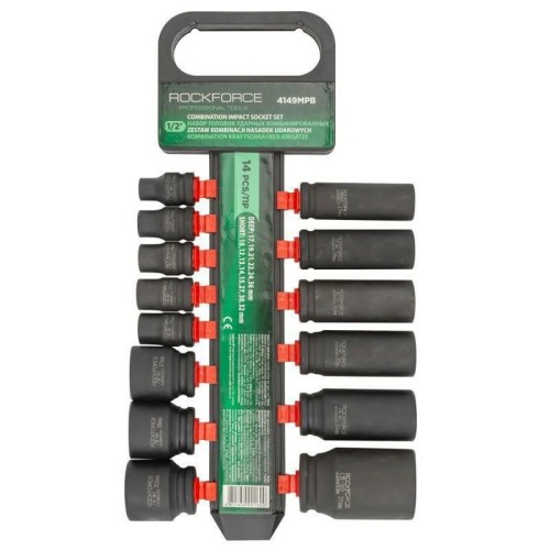 ROCKFORCE NASADKI UDAROWE kpl. 14el.1/2" - 2281243
