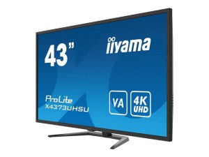 Monitor iiyama 42,5" ProLite X4373UHSU-B1 VA 4K UHD 60Hz 2xHDMI 2xDP miniDP HUB głośniki