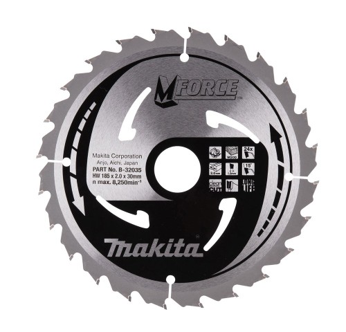 MAKITA PIŁA TARCZOWA  185x30x24z M-FORCE DREWNO - 2235887