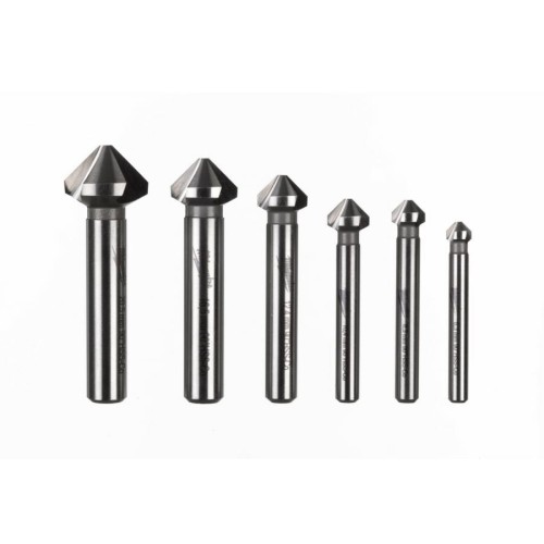 MILWAUKEE POGŁĘBIACZE STOŻKOWE HSS ZESTAW 6szt. Z KOBALTEM - 2251681