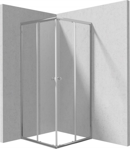 Kabina prysznicowa kwadratowa 90 cm - 2329211