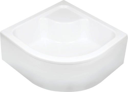 Brodzik akrylowy półokrągły 90x90 cm - głęboki - 2329030