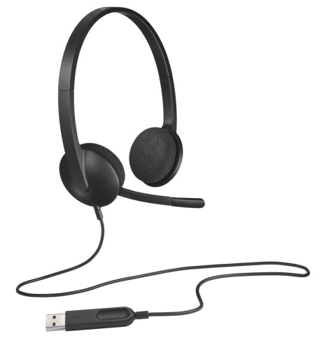 Słuchawki Logitech H340 981-000475 (kolor czarny) (WYPRZEDAŻ) - 2333556