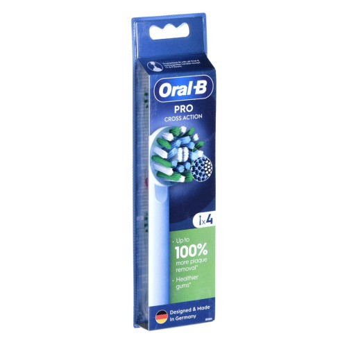 Braun Końcówki Oral-B EB50RX CrossAction 4 szt. - 2336685