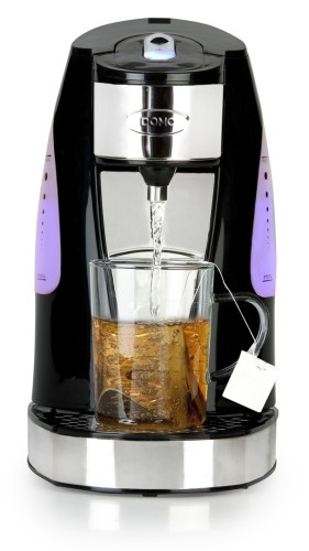 Domo My Tea czajnik elektryczny 1,5 l Czarny, Stal nierdzewna - 2336721