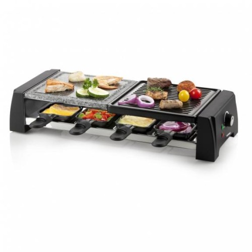 Domo DO9190G grill raclette 8 os. 1200 W Czarny, Szary - 2336874