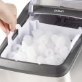 Domo DO9247IB urządzenie do robienia kostek lodu Kostkarka do lodu wbudowana/wolnostojąca 15 kg/24h Czarny, Stal nierdzewna - 2336984