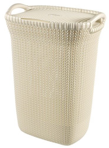 Curver Knit kosz na pranie 57 l Prostokątny Plastik Beżowy - 2105390