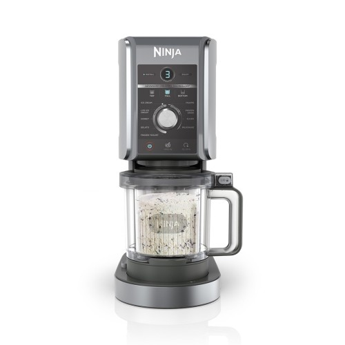 Ninja CREAMi Deluxe Shaker do robienia lodów 2,1 l 800 W Czarny, Szary - 2337072