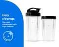 Blender kielichowy NutriBullet Nb907MAW biały mat - 2348163