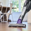 Black & Decker SVJ520BFSP-QW okurzacz na kiju/szczotka elektryczna 2-in-1 stick vacuum Bateria Suchy Cykloniczny Bez worka 0,5 l Szary, Fioletowy, Tytan 2 Ah - 2348253