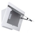 Okap AKPO WK-4 NERO LINE 2.0 60 BIAŁY T300 Liniowy LED/Siłownik - 2348355