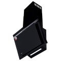 Okap AKPO WK-4 NERO LINE 2.0 90 CZARNY T450 Liniowy LED/Siłownik - 2348411